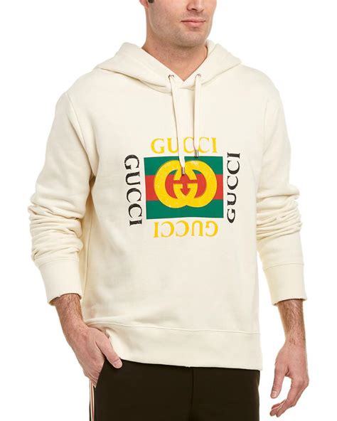 gucci cities hoodie white|Gucci hoodie reflective.